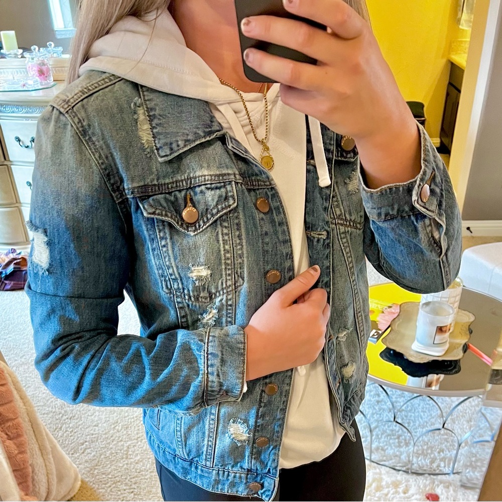 Sts Blue Denim Button Down Jacket - image 3